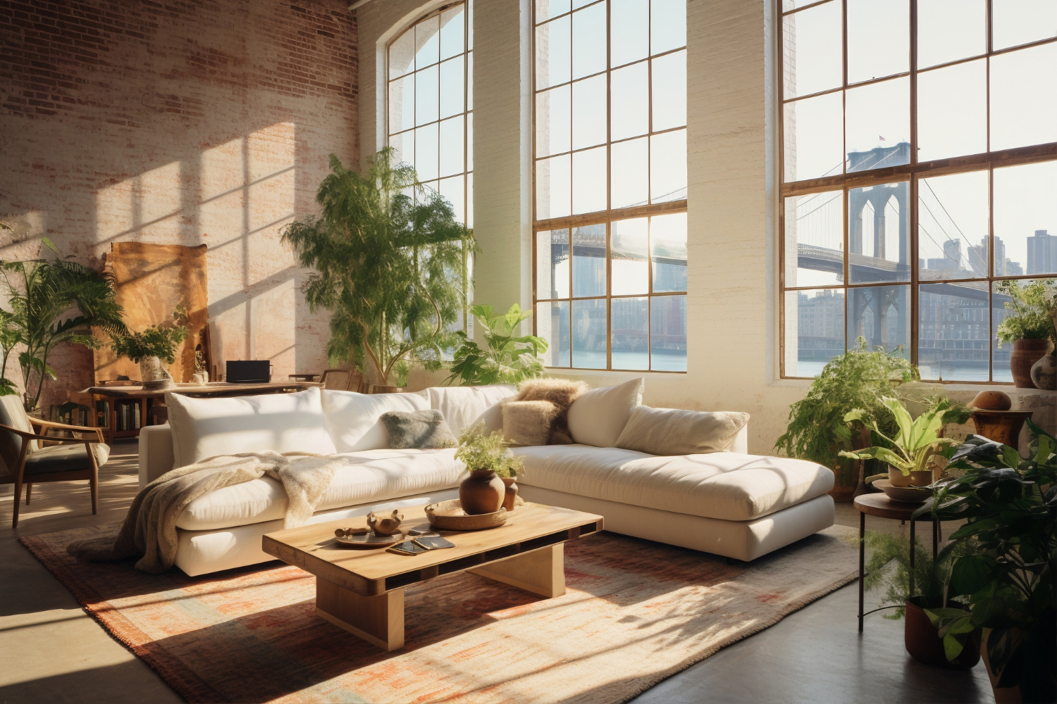 Salon po remoncie, eleganckie wnętrze w ciepłej tonacji